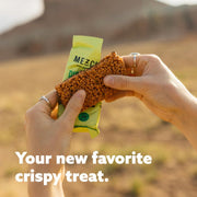 Mezcla Puff Crispy Protein Bars, Gluten Free & Vegan Protein Bars, 10g Protein, Alt for Pistachio Dubai Chocolate Bar, Granola Bars & Breakfast Bars, Healthy Snacks for Adults, Pistachio Chocolate, 12 Pack