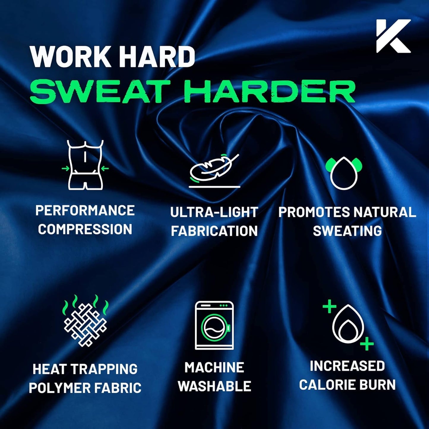 Kewlioo Pro Men's Heat Trapping Sauna Suit For Men, Sauna Long Sleeve Sauna Shirt for Gym, Workouts