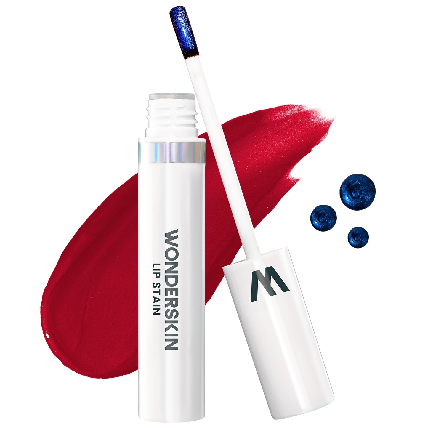 Wonderskin Wonder Blading Lip Stain Peel Off Masque - Long Lasting, Waterproof and Transfer Proof Nude Lip Tint, Matte Finish Peel Off Lip Stain (Whimsical Masque)
