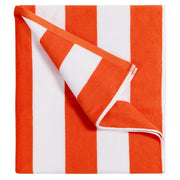 LULUHOME Large Oversized Beach Towel - Big Cotton 36 x 70 Inch Striped Pool Towel, Large Cabana Soft Swimming Towel for Adult Men Women,Chiffon