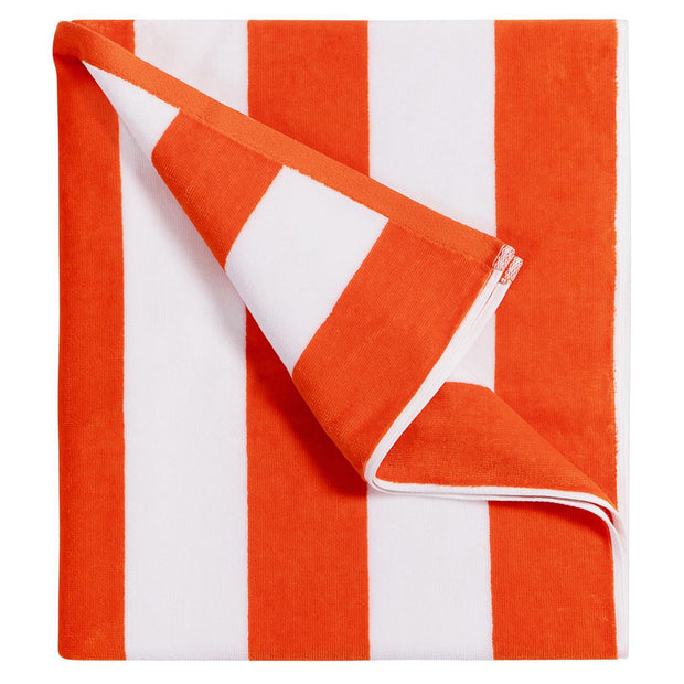 LULUHOME Large Oversized Beach Towel - Big Cotton 36 x 70 Inch Striped Pool Towel, Large Cabana Soft Swimming Towel for Adult Men Women,Chiffon