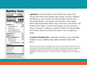 Sunbelt Bakery Snickerdoodle Chewy Granola Bars, 8 Boxes, 64 Individually Wrapped