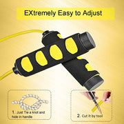 Ponydash Jump Rope, Jump Ropes for Kids, 2 Pack Kids Jump Rope Lightweight &Adjustable &Durable jumping rope for Fitness-Speed Jump Rope for Women Men Youth, Foam Grips Handles for, Workout