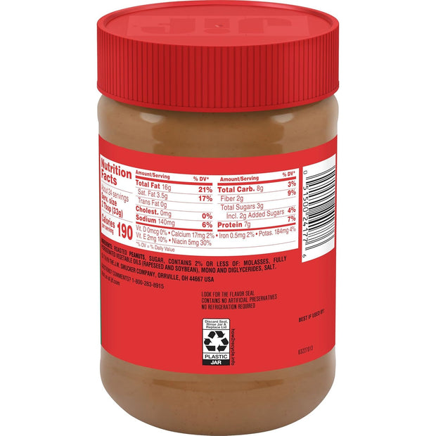 Jif Creamy Peanut Butter, 28 Ounces