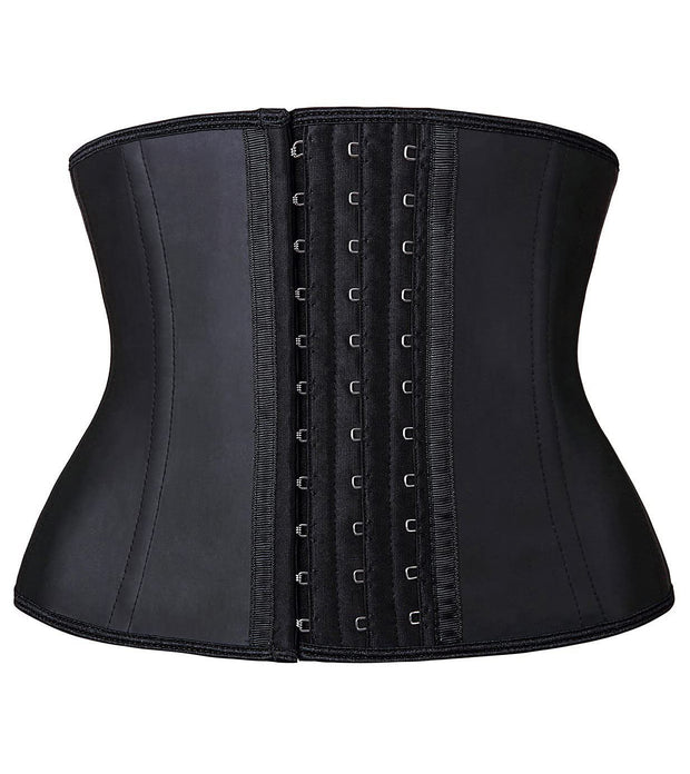 YIANNA Waist Trainer for Women Latex Underbust Waist Cincher Corset Sport Girdle Hourglass Body Shaper