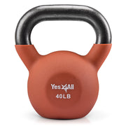 Yes4All Kettlebells 5lbs-65lbs & Kettlebell Sets Adjustable Weights, Kettlebell for Weight Training, Home Workout Equipment with Secure Grip for High Rep, Exercise Equipment