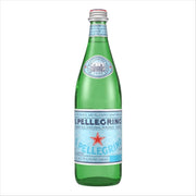S.Pellegrino Sparkling Natural Mineral Water, 8.45 fl oz. Glass Bottle (24 Count)