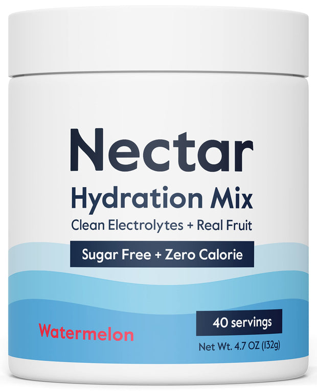 Nectar Hydration Packets - Electrolytes Powder Packets - Sugar Free & 0 Calorie - Organic Fruit Liquid Daily IV Hydrate Packets for Dehydration Relief and Rehydration (Variety 30 Pack)