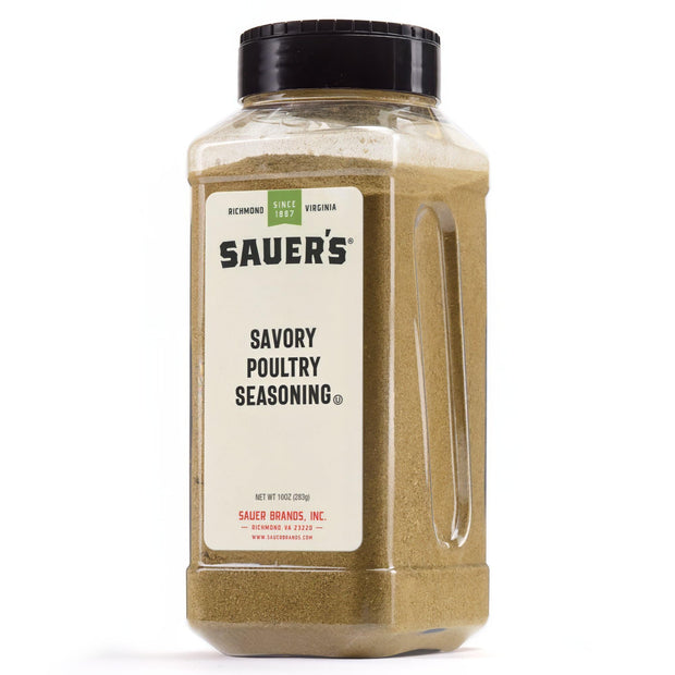 Sauer's Whole Black Pepper | 1 Pound Canister | Foodservice