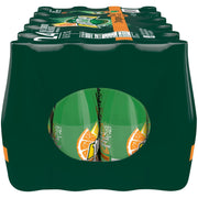 Perrier L'Orange Flavored Carbonated Mineral Water (Lemon Orange Flavor), Plastic Bottles, 16.9 Fl Oz (Pack of 24)