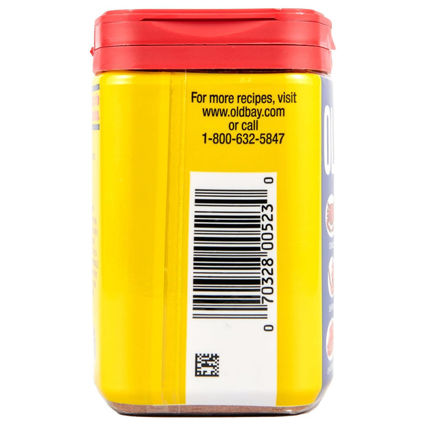 OLD BAY Seasoning, Classic Seafood, Non GMO, Gluten Free, Unique Blend of 18 Herbs & Spices for Shrimp, Crab Dip, Seafood & More, 6 oz