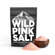 Wild Himalayan Pink Salt Fine Grain 100% Natural Hand-Mined Unrefined Pink Salt, Triple Spring Water Washed, Pure Flavor, 80+ Minerals (5lb Fine - Cooking Size)