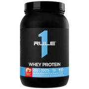 Rule 1 Whey Protein – 24g Fast-Acting Protein from All-Whey Sources with Naturally Occurring EAAs & BCAAs for Workout Recovery or Anytime Use (5 Pounds*, Vanilla Ice Cream)
