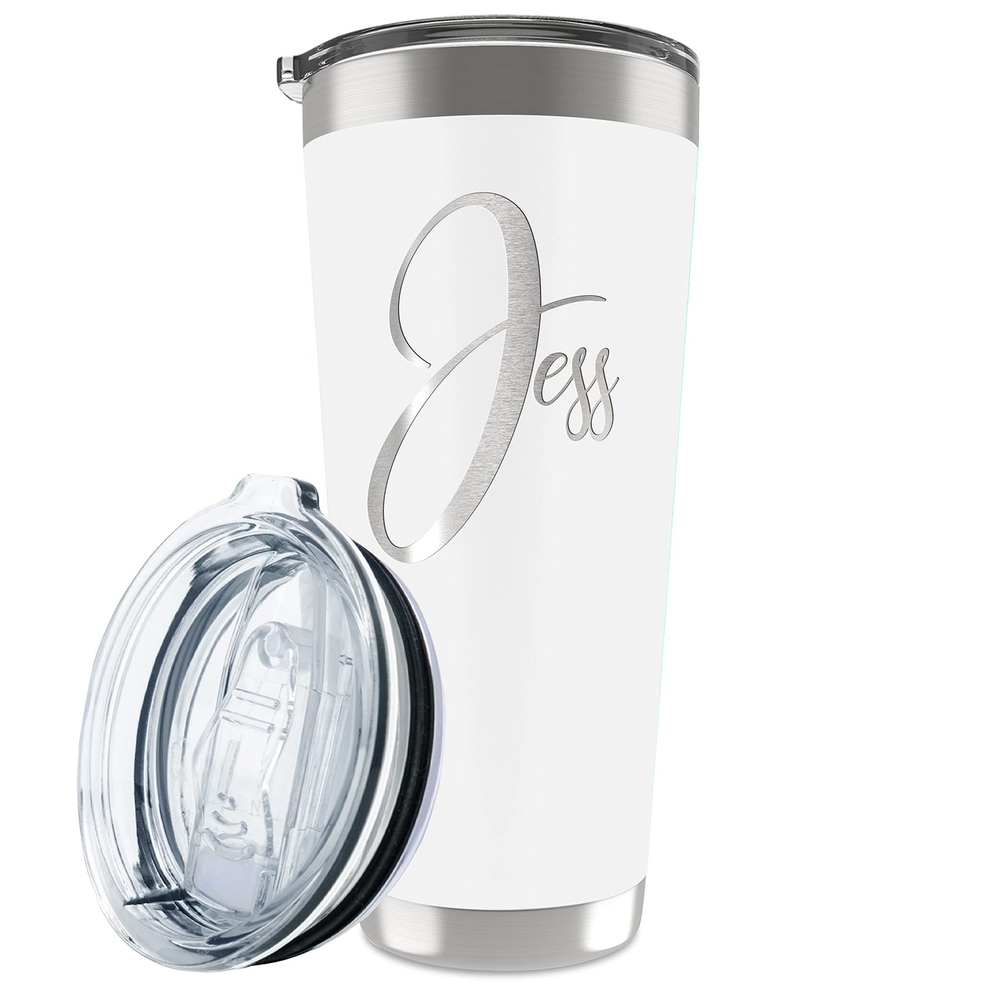 Be Burgundy Personalized Tumbler with Engraved Name - 12 Designs, 20 Oz Coffee Tumbler with Slider Lid, Black - Double Wall Insulated, Personalized Gifts for Him