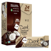 NuGo Dark Chocolate Pretzel and Sea Salt, 12g Protein Bar, Vegan, Gluten Free, Non-GMO, Kosher Pareve, 24 Count