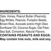 RXBAR Nut Butter and Oat Protein Bars, Protein Snacks, Honey Cinnamon Peanut Butter (6 Boxes, 30 Bars)