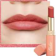 Oulac Beige Lipsticks for Women, Pale Nude Matte Lip Base, Full Coverage Lip Color, Satin Matte Finish, Cream Texture, Hydrating, Infused with Hyaluronic Acid, Vegan & Clean Beauty 4g SG01 Bare