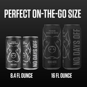 NDO H2O Premium Purified Water Case - 24 Pack (8.4 fl oz, Sparkling) | Reverse Osmosis Canned Water | Tested for Over 400 Impurities | Purified, Carbonated & Balanced | Alkaline & Minerals