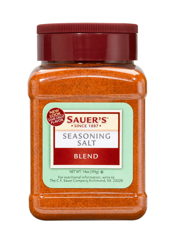 Sauer's Whole Black Pepper | 1 Pound Canister | Foodservice