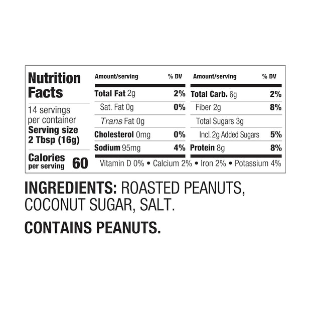 PBfit 8 Ounce Classic Peanut Butter Powder, Powdered Peanut Butter Spread From Real Roasted Peanuts, 8g of Protein 8% DV, Gluten-Free, 60 calories, 87% less fat (Pack of 1)