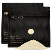 ProMix Nutrition Whey Protein Isolate Powder, Vanilla - Grass-Fed - ­Post Workout Fitness & Nutrition Shakes, Smoothies, Baking & Cooking Recipes - Gluten-Free & Keto-Friendly - 2.5 Pound (Pack of 1)