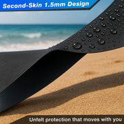 Nvorliy AquaSkin Pro Ankle Brace, Quick-Dry & Chlorine-Resistant Ankle Sleeve for Swimming, Surfing, Diving, Paddle Boarding & Aquatic Recovery–Ultra-Thin Support for Men & Women (Right, L)