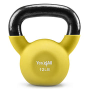 Yes4All Kettlebells 5lbs-65lbs & Kettlebell Sets Adjustable Weights, Kettlebell for Weight Training, Home Workout Equipment with Secure Grip for High Rep, Exercise Equipment