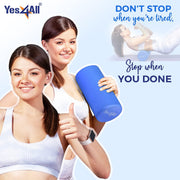 Yes4All EVA Firm Foam Roller for Back - Round Back Roller for Exercise, Yoga & Pilates 12/18/24/36 inch
