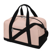 Small Gym Bag 14 inch lightweight Carry On Mini Duffel Bag for Travel Sport - Black