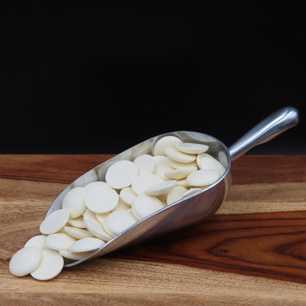 MERCKENS Coating Wafers, Melting Chocolate, Super White, 10 Pounds