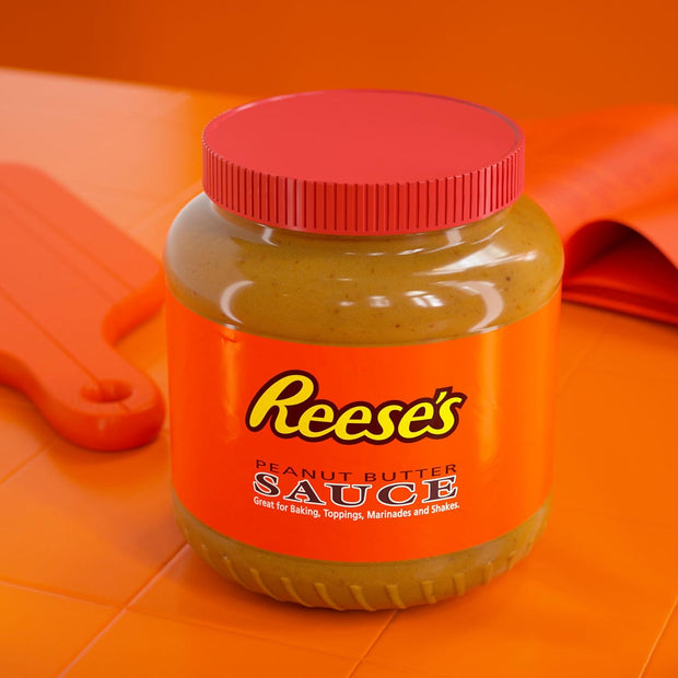 REESE'S Peanut Butter Sauce Bulk Jar, 4.5 lb
