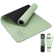 Yoga Mat Non Slip, Eco Friendly Fitness Exercise Mat with Carrying Strap,Pro Yoga Mats for Women,Workout Mats for Home, Pilates and Floor Exercises