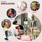 TOPBAG Travel Duffle Bag, Waterproof Weekender Bag Carry On Tote Bags for Women, Duffel Bag Sport Gym Bag for Men, Hospital Bag for Labor and Delivery, Overnight Bag Luggage Bag with Trolley Sleeve