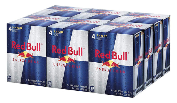Red Bull Energy Drink (8.4 Fl Oz, 24 Cans) and Red Bull Sugar Free Energy Drink (8.4 Fl Oz, 24 Cans)