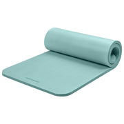 Retrospec Solana Yoga Mat 1" Thick With Nylon Carry Strap for Men & Women - Non Slip Exercise Mat for Home Yoga, Pilates, Stretching, Floor & Fitness Workouts