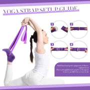 Poen Home Pilates Kit for Women Pilates Equipment Ring and Ball Set with Stretching Strap 8 Resistance Bands Non Slip Socks Gym Back Bags Exercise Equipment for Workout