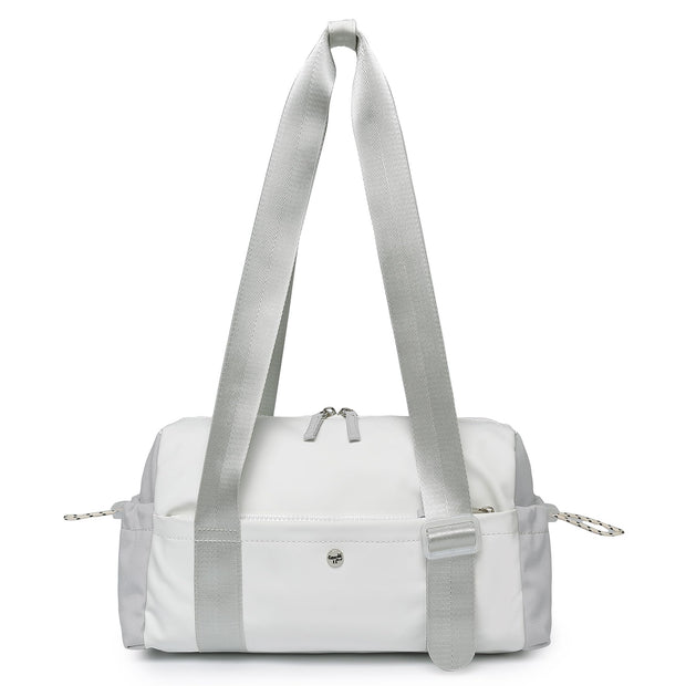 Small Gym Bag For Women Mini Gym Duffle Bag with Wet Compartment Waterproof Sports（Pink Small）