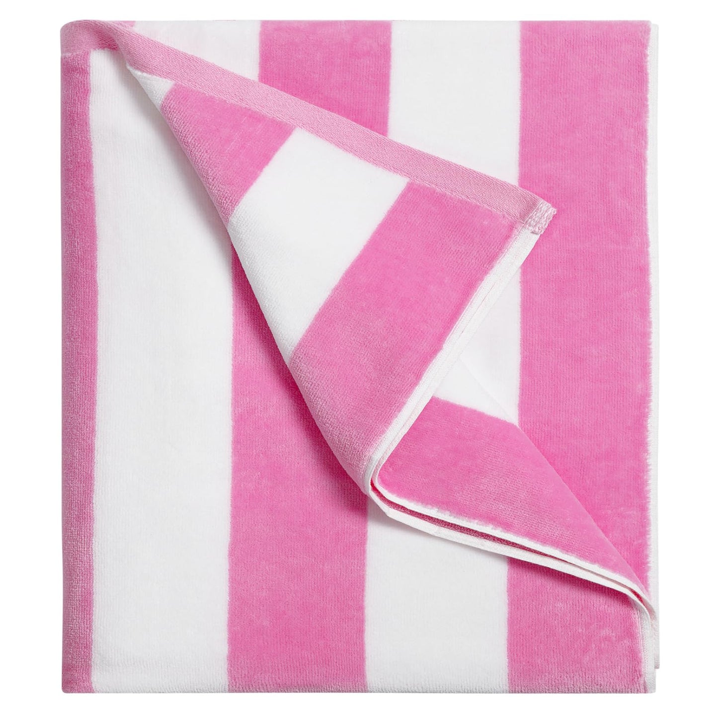 LULUHOME Large Oversized Beach Towel - Big Cotton 36 x 70 Inch Striped Pool Towel, Large Cabana Soft Swimming Towel for Adult Men Women,Chiffon