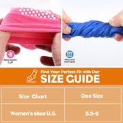 Pilates Grip Socks for Women Men Cute Non Slip Grippy Socks Woman for Yoga Barre Trampoline Hospital