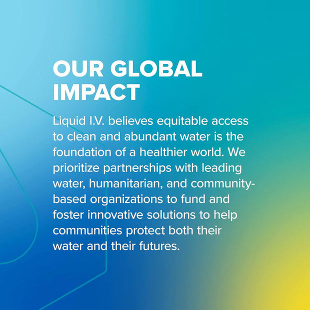 Liquid I.V. Hydration Multiplier - Lemon Lime - Hydration Powder Packets | Electrolyte Drink Mix | Easy Open Single-Serving Stick | Non-GMO