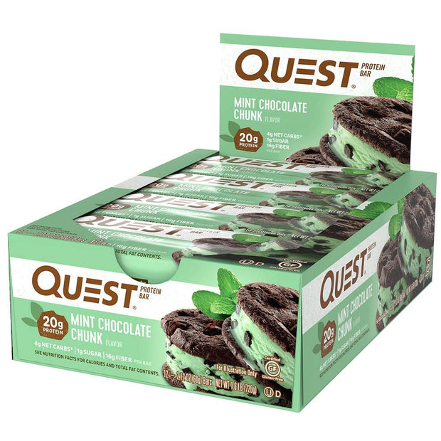 Quest Nutrition Chocolate Lovers Variety Pack, High Protein, Low Carb, Gluten Free, Keto Friendly, 12 Count