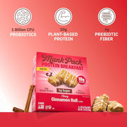 Munk Pack Sampler Pack Probiotic Protein Snack Bars Stocking Stuffers | 10g Plant Protein, 1g Sugar, 6g Fiber |Diabetic-Friendly Ideal Breakfast Bars - On-the-Go Snacks, Gluten-Free, Non-GMO | 5 Count
