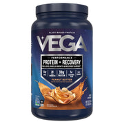 Vega Sport Vegan Protein Powder + Recovery - 30g Plant Based Protein per Serving, Chocolate, 19 Servings, 5g BCAAs, Probiotics, NSF Certified, For Shakes & Smoothies, 1.8lbs (Packaging May Vary)