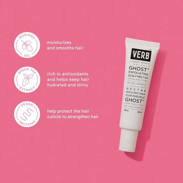 VERB Ghost Oil - Weightless Hair Oil for Fine to Medium Hair - Smooths Frizz, Adds Shine - No Parabens, Gluten or Harmful Sulfates