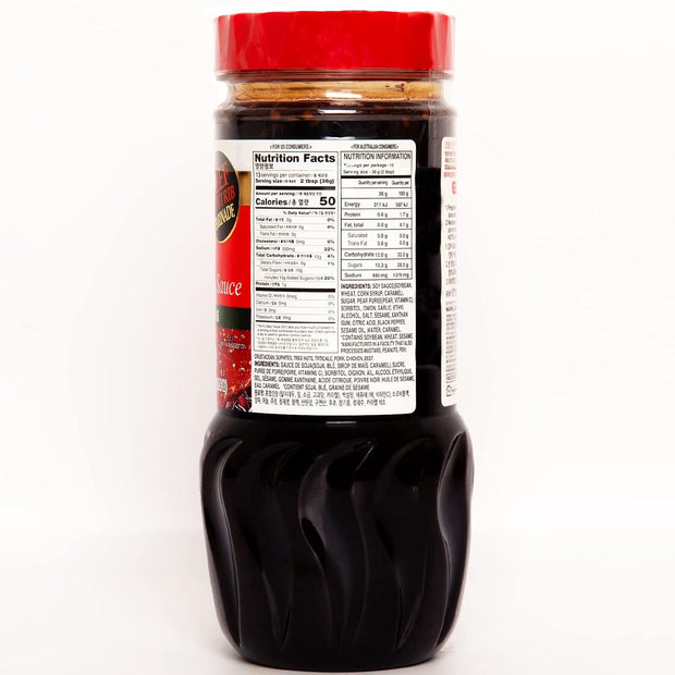 Wang Galbi Marinade, Simple and Easy to Cook, Savory, Sweet and Smoky, Korean BBQ Sauce, Kalbi Marinade, 16.93 Ounce
