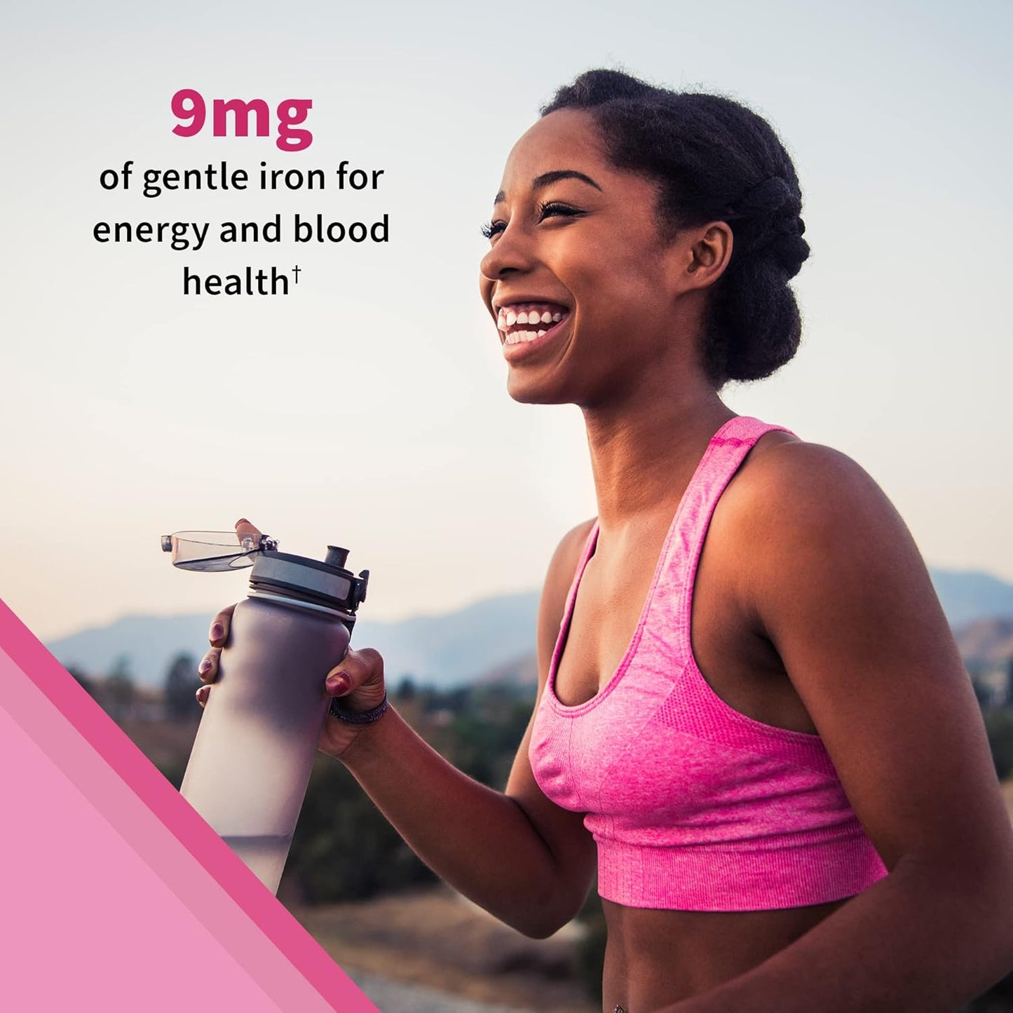 Garden of Life Vitamin Code Women’s Multivitamin Gummy with Iron: Folate, Biotin, D3 & B12 for Hair, Skin & Nails + Probiotics for Immune Health & Digestion, Non-GMO, Gluten-Free, 90 Cherry Gummies