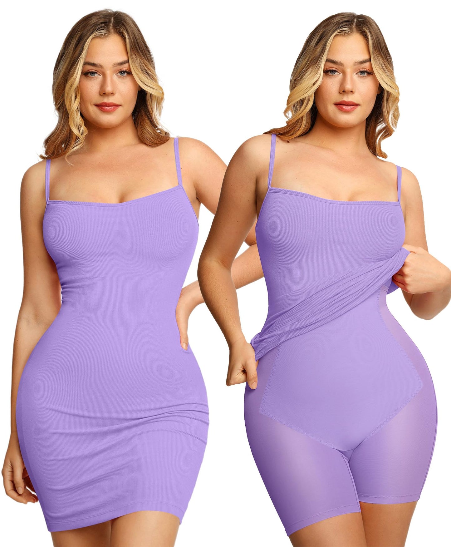 Popilush Summer Dresses for Women 2025 - Club Dress Cocktail Shapewear Mini Dress Spaghetti Straps Dinner Date Night Bodycon