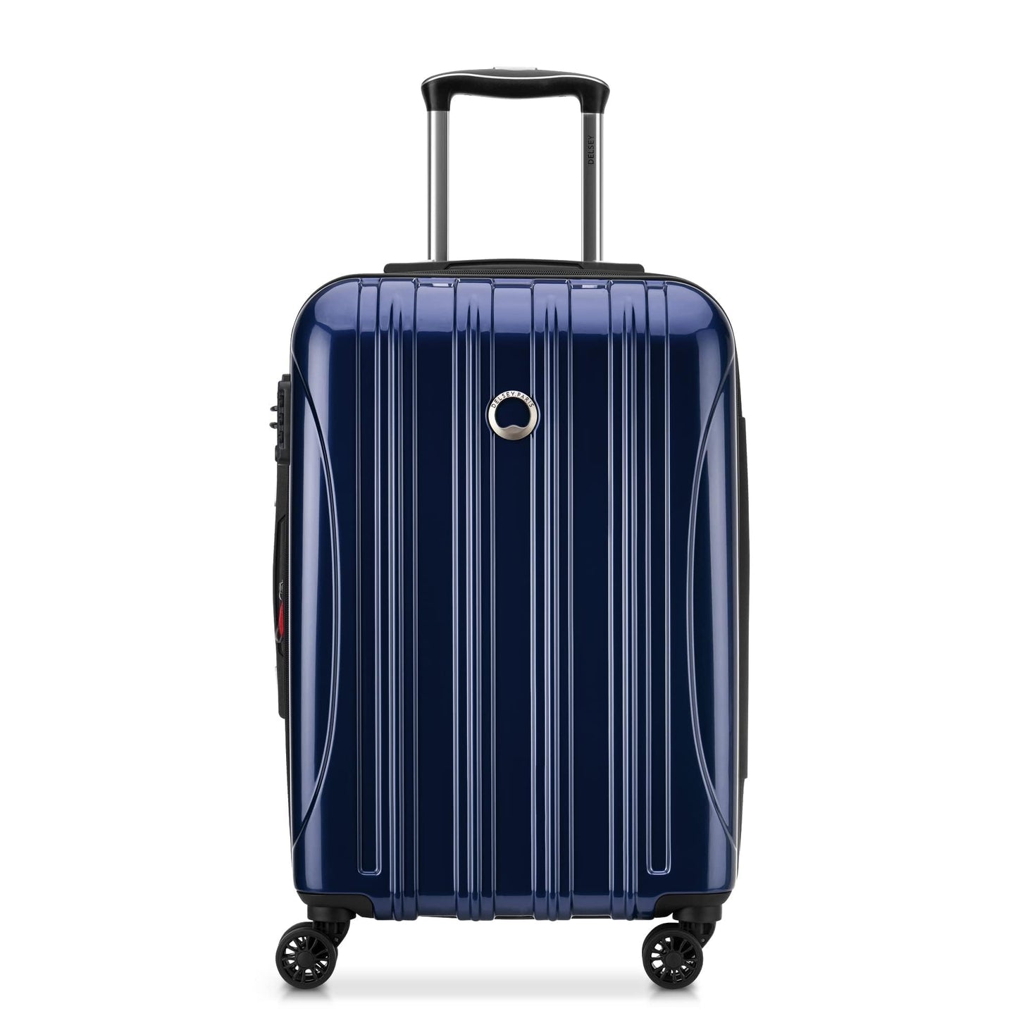 DELSEY PARIS Helium Aero Hardside Expandable Luggage with Spinner Wheels, Blue Cobalt, 3-Piece Set (21/24/28)