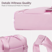 Mini Gym Bag for Women Girls Small Gym Tote Bag with Wet Compartment Waterproof Travel Duffle Bag Cute Workout Sport Bag