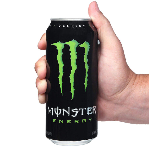 Monster Energy Drink, Green, Original, 16 Ounce (Pack of 24)